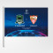 Флаг «Krasnodar»-«Sevilla» Champions League 45х30 см.