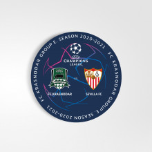 Значок «Krasnodar»-«Sevilla» Champions League