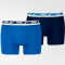 Мужское нижнее белье Puma Boxer Briefs 2 Pack Мужское нижнее белье Puma Boxer Briefs 2 Pack
