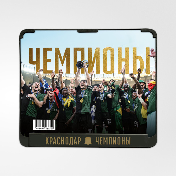 Рамка номерного знака мотоцикла «Чемпионы»