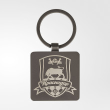 Брелок Gun Metal Square