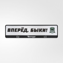 Рамка номерного знака «Краснодар» 1шт.