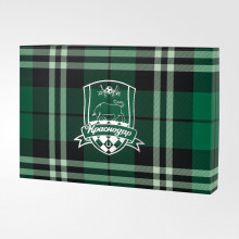 Коробка подарочная «Логотип» 14х25 см