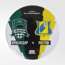 Значок закатной «Краснодар - Ростов»